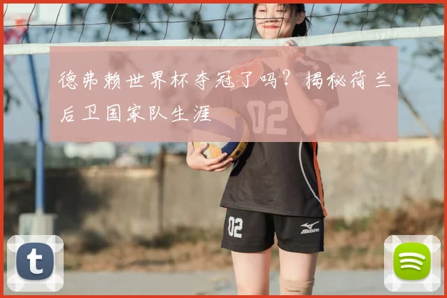 德弗赖世界杯夺冠了吗？揭秘荷兰后卫国家队生涯